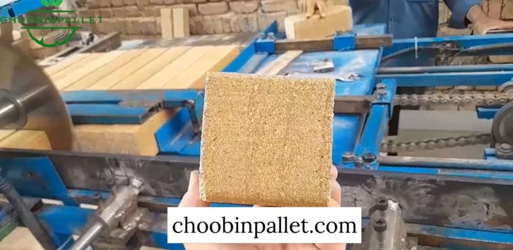 Production of Wooden Pallet Blocks