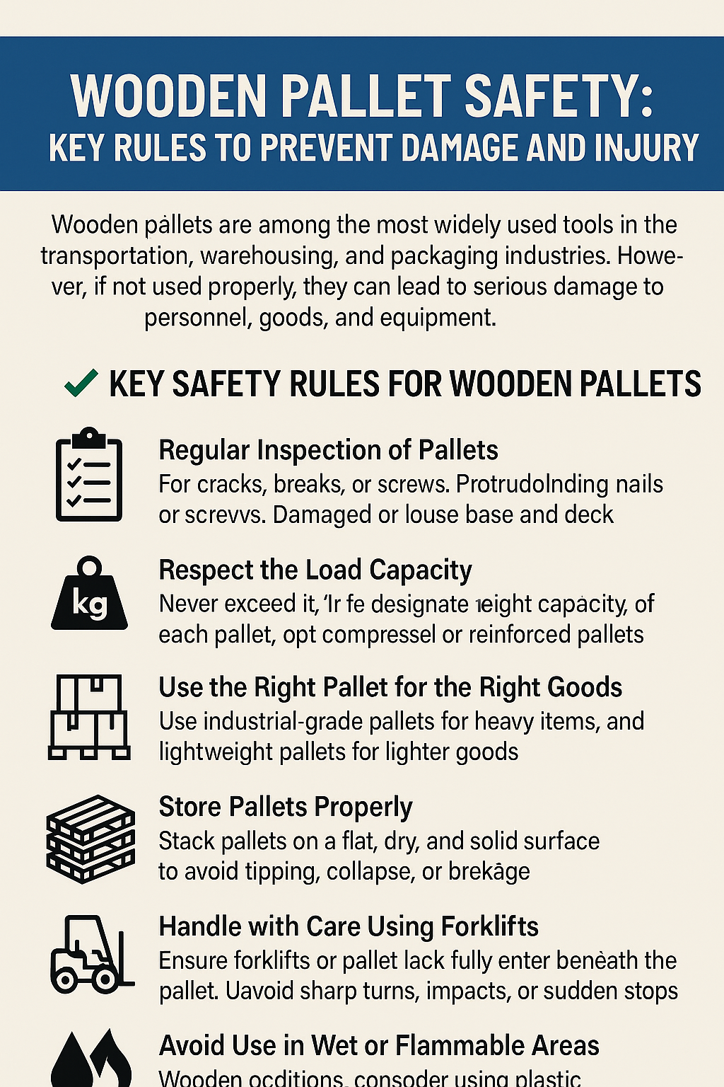 Wooden Pallet Safety
